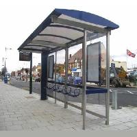 steel bus shelters
