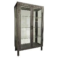 industrial glass cabinets