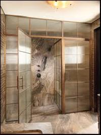 shower glass cabinets
