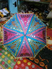 Rajasthani Umbrella Elephant Embroidery 1