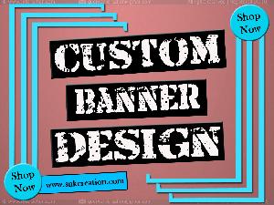 custom banner design