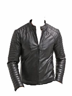 Black Trendy Leather Jacket