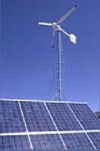 Solar wind turbine Hybrid Energy  for  Domestic  usage