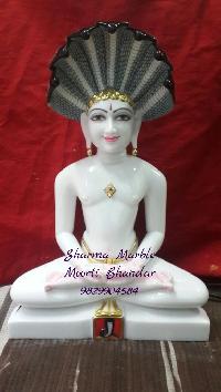 Jain White Marble Statue