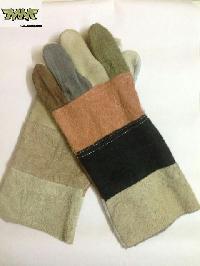industrial leather hand gloves