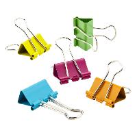 colored binder clip