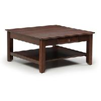 Wooden Square Coffee Table