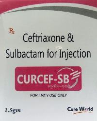 Ceftriaxone 1000mg And Sulbactam 500mg