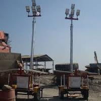 Movable Solar Lighting Towers