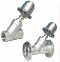 Angle Type On and Off Pneumatic Operated Valves