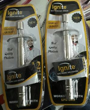 Stainless Steel Gas Lighter IGNITE SPECIAL