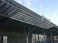 Louvers Pre- Coated Metal Cladding