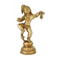 Krishna Dancing Bronze Statue