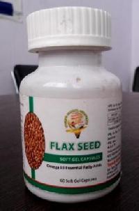Flax Seed Soft Gel Capsules