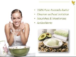 Avocado Face Body Herbal Soap