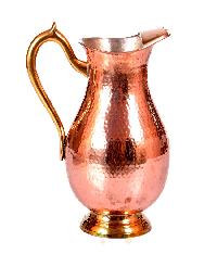 Copper Silver Jug