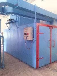 ALUMINIUM powder coating oven-LPG