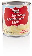 sweetened condensed milk