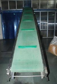 Manual Feeding Conveyor To Enrober