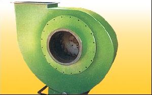 Pollution Control Corrosion Resistant Centrifugal Fans
