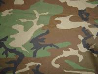 PU Coated Camouflage Fabric