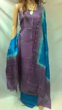 Unstitched Pure Tussar Silk Suits