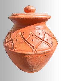 Clay Crafts ( Curd Jar )