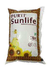 REFINED SUNFLOWER OIL 1LTR POUCH (PACK OF 12 pcs)