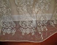 embroidered sheer fabric