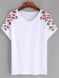 embroidered t-shirt