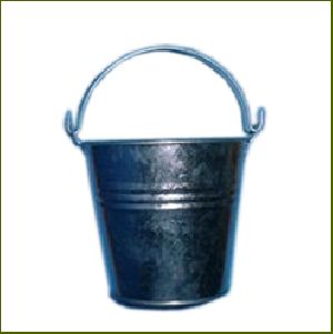 Buckets Galvanised Steel