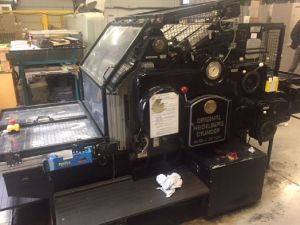 HEIDELBERG CYLINDER SBB, YEAR 1966