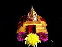 Gold Plated Purana Sri Maha Meru (9')