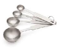 steel measuring spoons