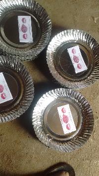 Silver coating paper plates