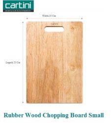 7251 Cartini Rubberwood Chopping Board Small