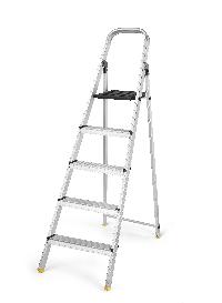 Bonita 5 Step Ladder Securestep (Black Colour)