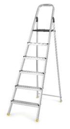 Bonita 6 Step Ladder Securestep (Black Colour)