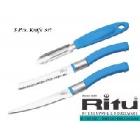 J-092 Ritu Elegant Model 3 Piece Knife Set