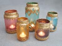 decorative jar candles