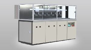 Automatic multi stage ultrasonic cleaning system