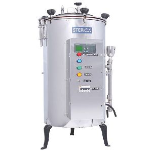 Vertical High Pressure Steam Sterilizer With Steam Storage