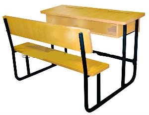 School Desk and Benches