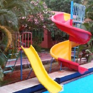 Children's Park Spiral Slide
