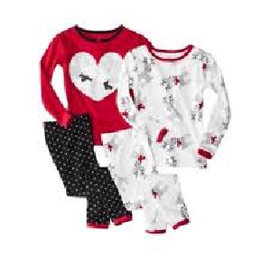 Girls Printed Pyjama Set