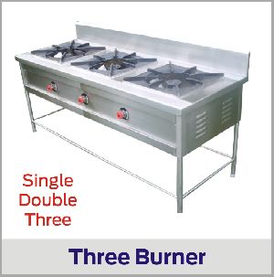 Three Burner Gas Range