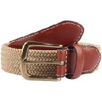 Elastic webbing belt