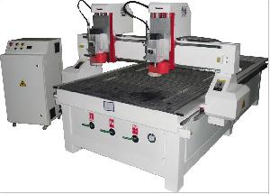 Double Head CNC Wood Router