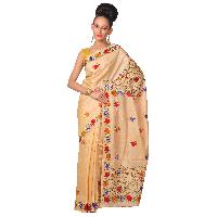 Hand Embroidered Bengal Handloom Saree