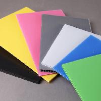 Printed plastic sheets